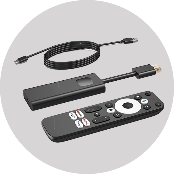Clé TV HDMI EXPAND MINI 4K GD1 Android TV CGV